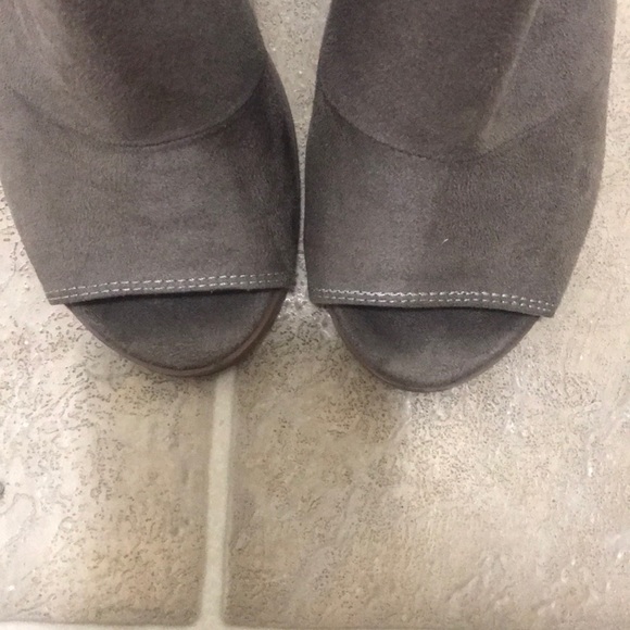 Suede ankle booties - Picture 2 of 3